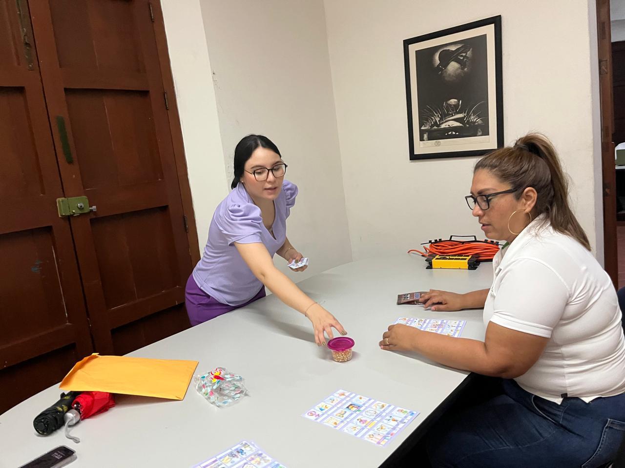 Junio Capacitación perspectiva de género casa principal a través d e juego lúdico lotería.