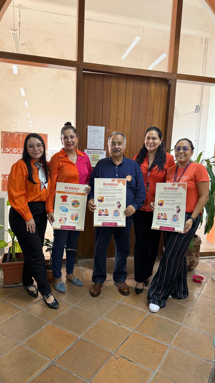 Junio Día naranja y entrega de cartas por áreas de la secretaría acompañada del OIC