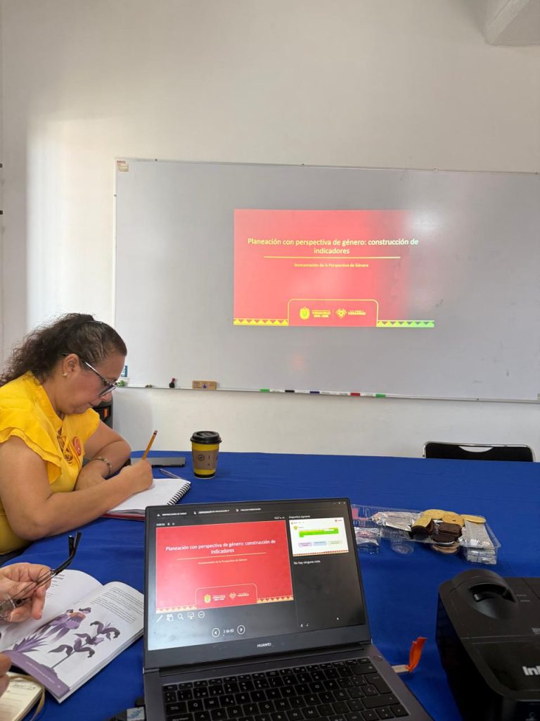 Septiembre capacitación a la dirección de planeación con perspectiva de género: construcción de indicadores