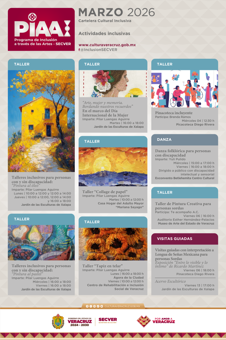 Cartelera Marzo 2026_PIAA