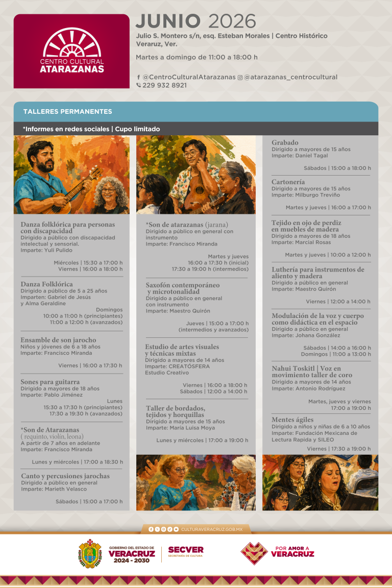 Cartelera_CCA Talleres_Junio 2026_1