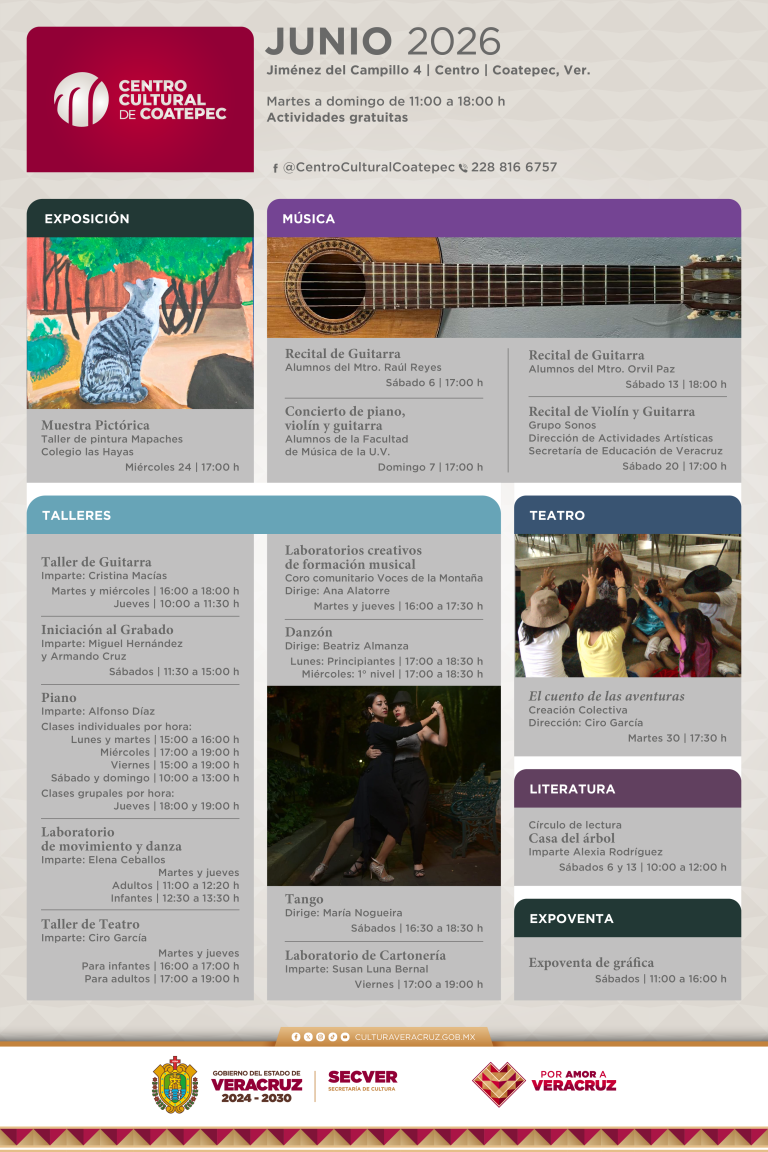 Cartelera_junio_CC Coatepec