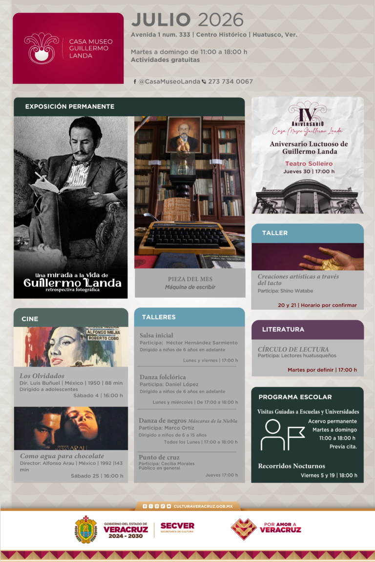 Cartelera_2026 JULIO_CMGL