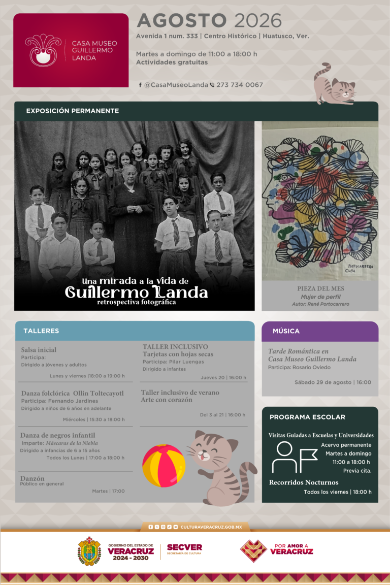 Cartelera_2026 AGOSTO_CMGL
