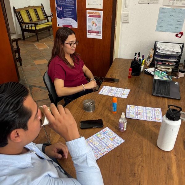 Capacitación perspectiva de género a través del juego lúdico lotería. Jefa de difusion y jefe de programación.