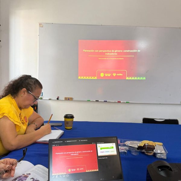 Septiembre capacitación a la dirección de planeación con perspectiva de género: construcción de indicadores
